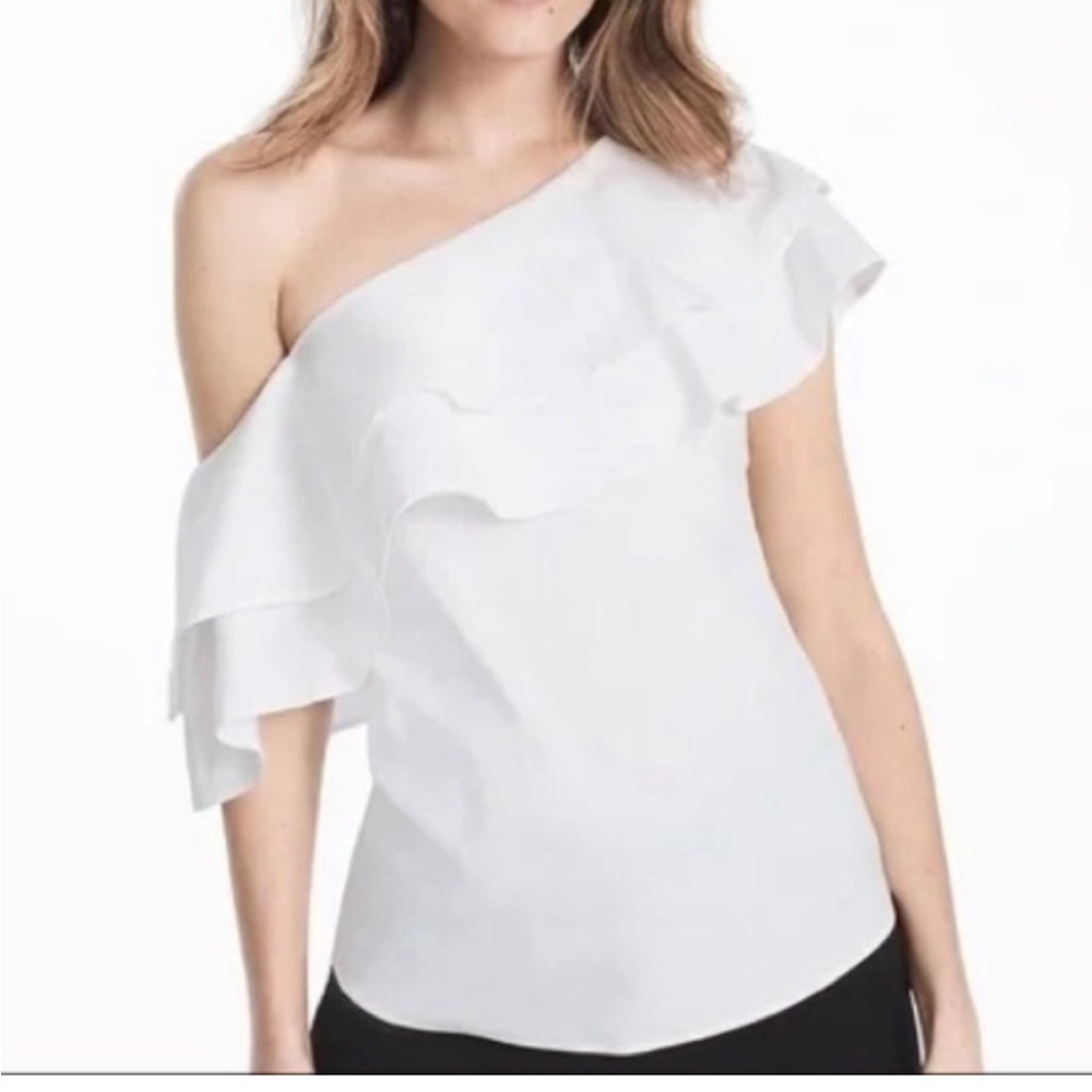 White House Black Market Off The Shoulder‎ Blouse